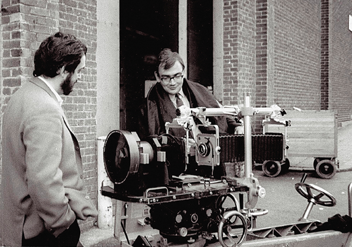 Harrington: Malcolm – Kubrick’s fixer 2001 Stanley Kubrick and Malcolm Kafetz with the fisheye rig P