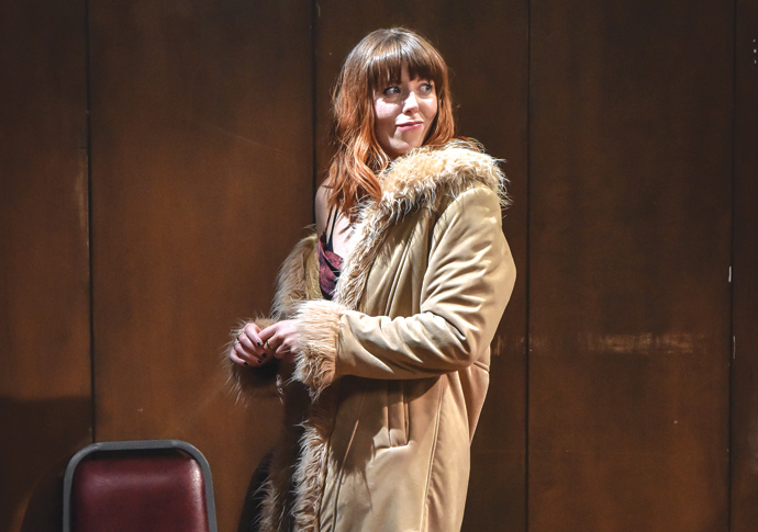 Review: Blackout Songs, at Hampstead Theatre Downstairs Rebecca Humphries Photo Robert Day