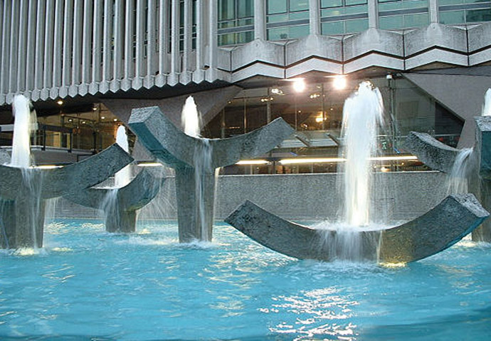 Centre Point fountains