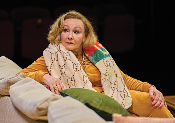Review: The Unfriend, at Criterion Theatre Frances Barber - photo by Manuel Harlan