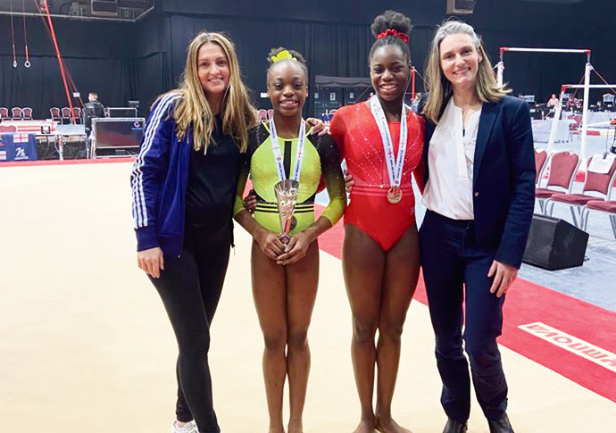 Medals for gymnasts up against country’s best Gymnastics One