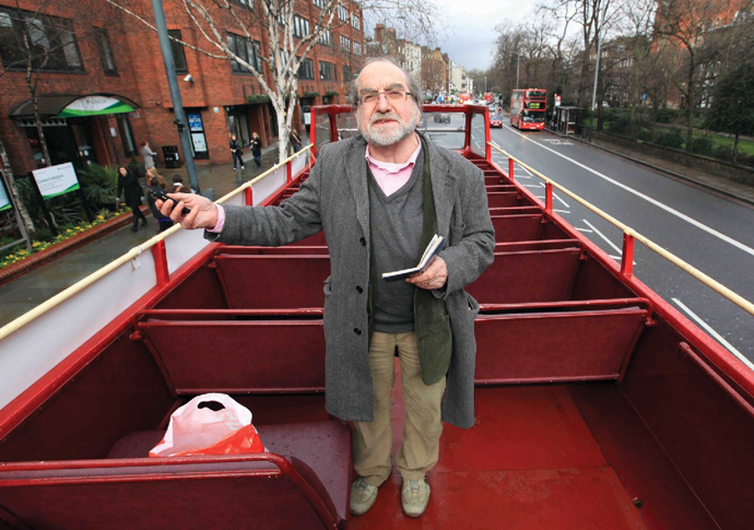 Harrington: Eric, inspirational editor who championed independence Eric on bus