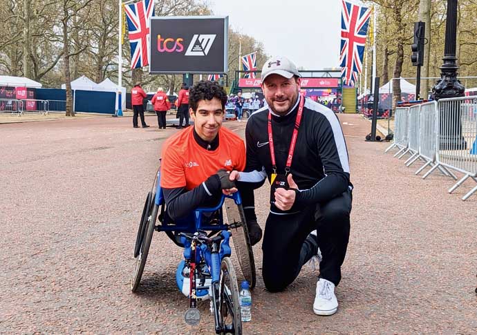 Illias Zghoundi with Ben Dorsett