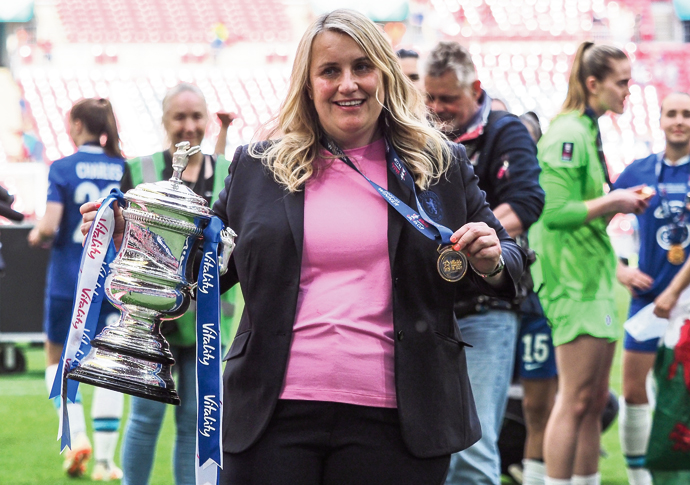 Vitality Womens FA Cup Final - Chelsea v Manchester United - Wembley Stadium