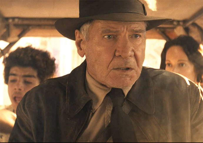 Indy raids his greatest hits in Dial of Destiny Harrison Ford in Indiana Jones and the Dial of Destiny. Photo Lucasfilm Ltd copy