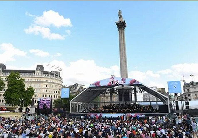 LSO Concert Trafalgar Square