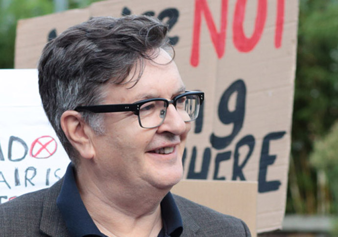 Soho artist: ‘People here are angry’ Mark Wallinger new