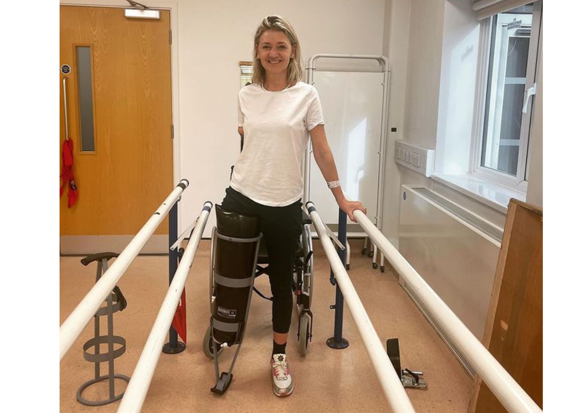 Woman rebuilding life with new robotic arm begins legal case over tube tracks crush horror sarah (1)