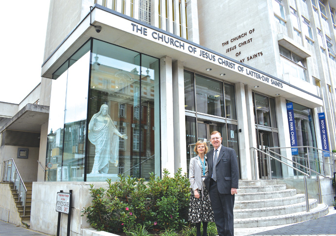 Alan Wakeley and wife