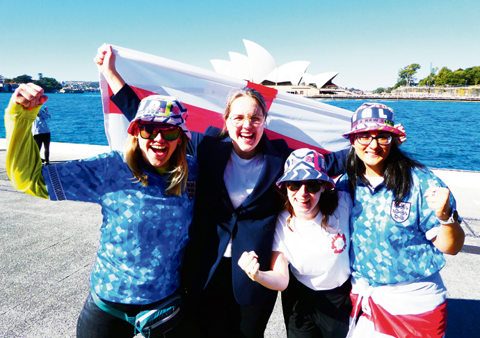 England fans