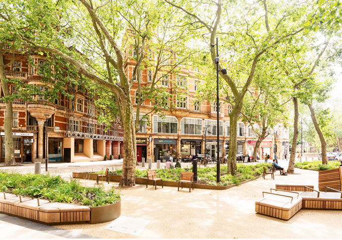 Roads are ‘reimagined’ for walkers and cyclists Princes Circus four