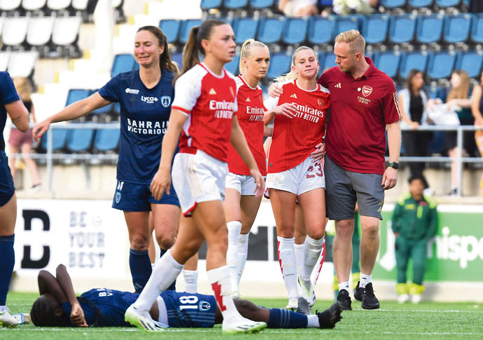 UEFA Women’s Champions League qualification - Arsenal FC v Paris FC - Bilborsen Arena