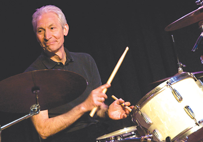 Harrington_Charlie_Watts_on_drums_The_ABC_&_D_of_Boogie_Woogie_(2010)