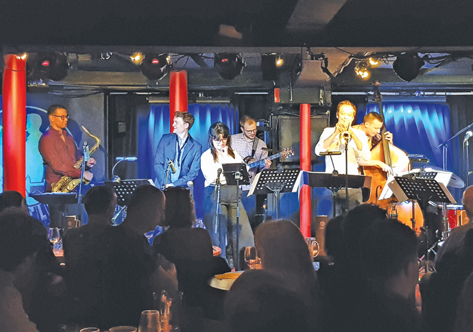 Joshua Jaswon’s octet at Pizza Express_new