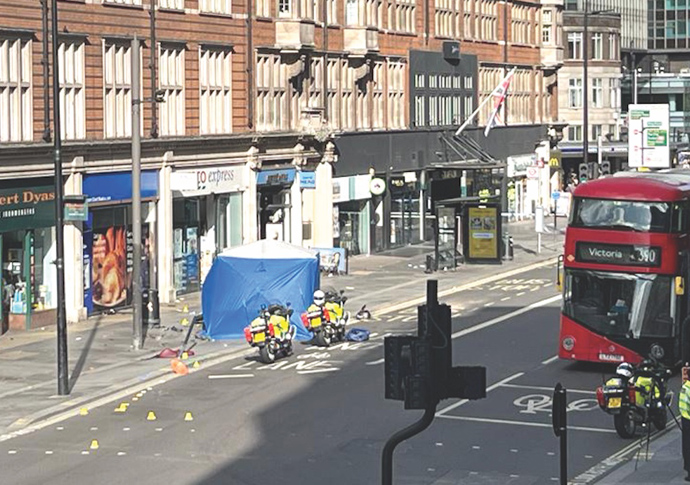 Scrutiny call after deadly ‘police chase’ Scene of collision in Tottenham Court Road new