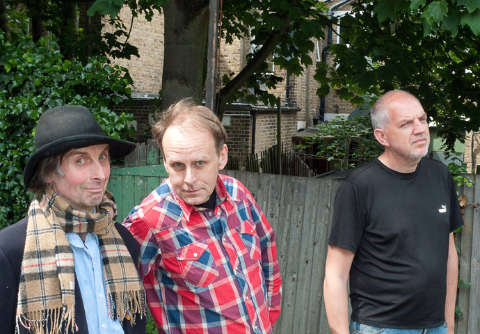 Mad Dog Bites_left to right Godfrey Old, Conrad Blakemore, Martin French