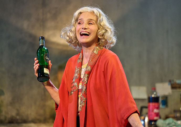 Kristin Scott Thomas (Elaine) in Lyonesse at the Harold Pinter Theatre. Photo by Manuel Harlan (2)