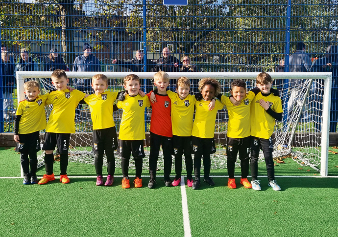 Youth league matches at ‘the Emirates’ Panitas FC U7s