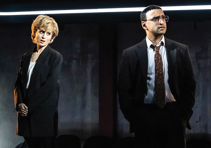Review: The Interview, at Park200 Yolanda Kettle and Tibu Fortes The Interview Pamela Raith Photography