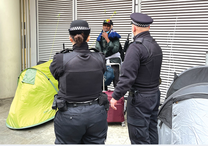 Harrington: A two-second window to change tent clearances 08_UCLH tents_5786