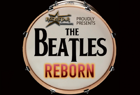 THE BEATLES REBORN FAB FOUR AVATAARS – THE ULTIMATE TRIBUTE TO THE LEGENDS BEATLES REBORN LOGO