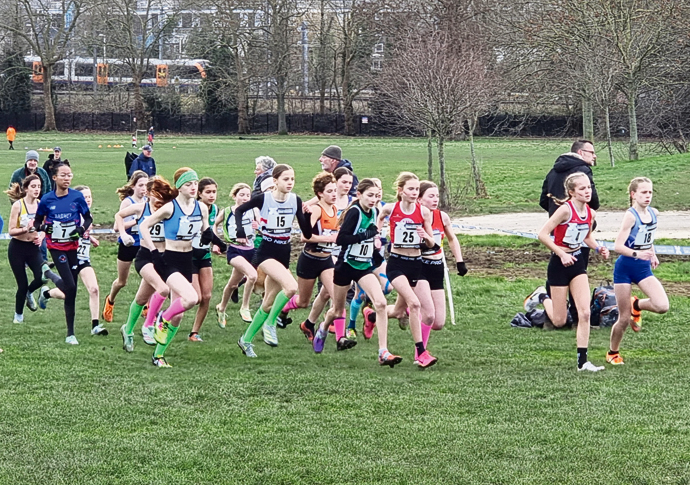 Race day a hit as Heath hosts cross-country international Girls Under-13s race London International Cross Country