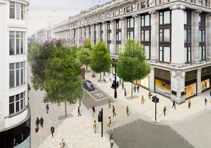 Go-ahead for £90m Oxford Street upgrade Oxford Street vision