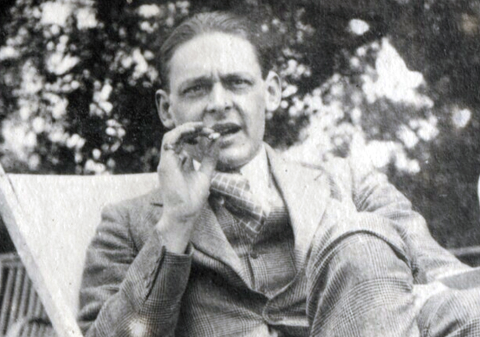 Harrington: Poetry in motion TS_Eliot_1923_by Lady Ottoline Morrell