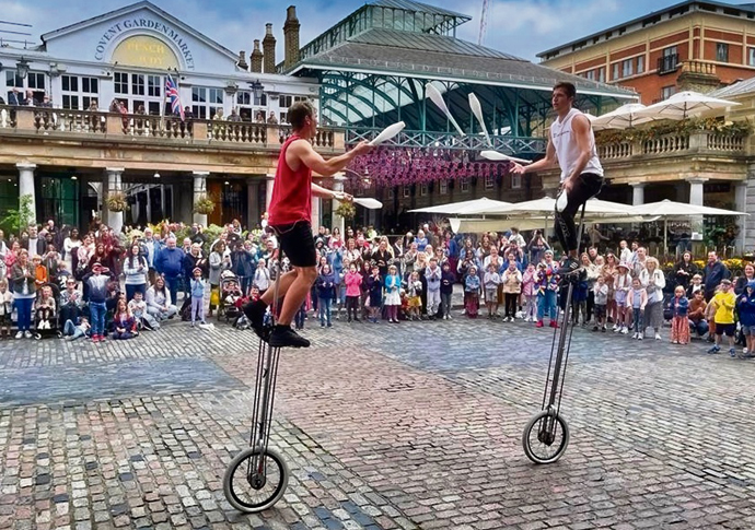 Are the knives out for our street performers? Covent Garden jugglers