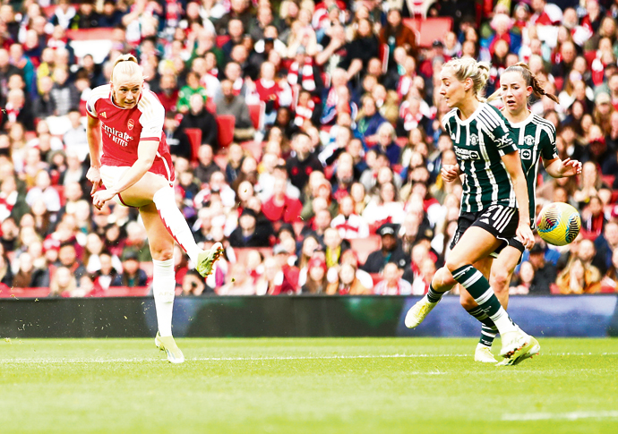 ‘Special day’ for record crowd Barclays FA Womens Super League - Arsenal v Manchester United - Emirates Stadium