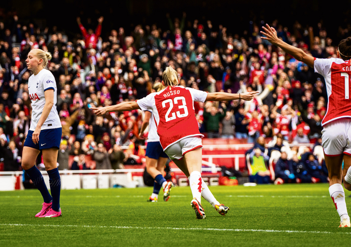 Fans a ‘massive part’ of Arsenal’s success Barclays FA Womens Super League - Arsenal v Tottenham Hotspur - Emirates Stadium