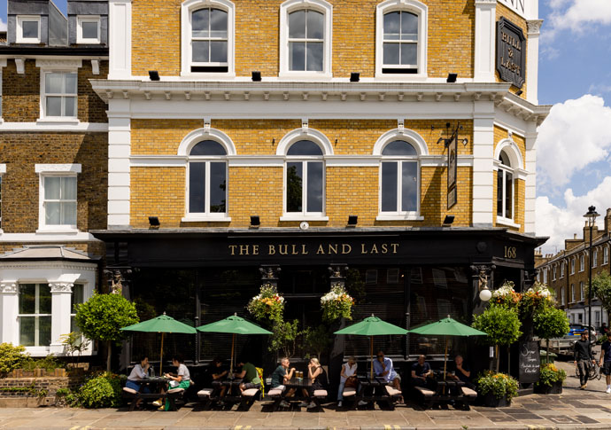 How the Bull and Last was transformed into a culinary landmark The Bull and Last B&L - HR-26