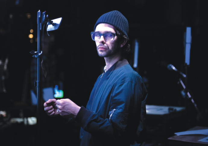 Review: Bluets, at Royal Court Theatre Ben Whishaw in Bluets credit Camilla Greenwell