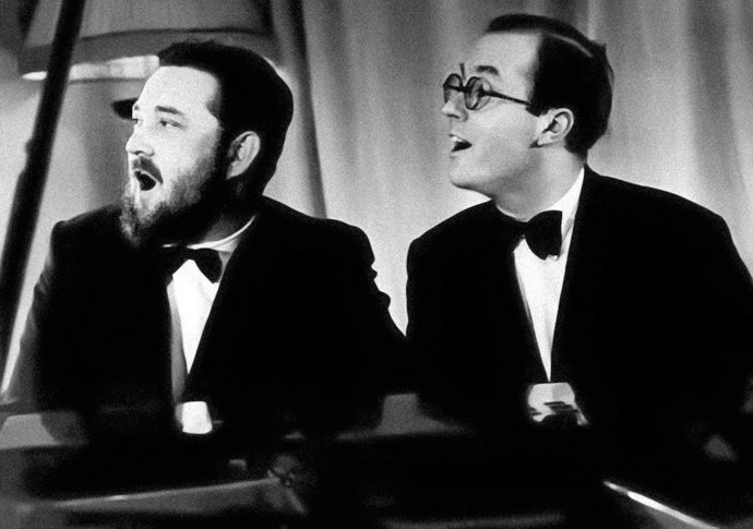 Michael_Flanders and Donald_Swann in 1966