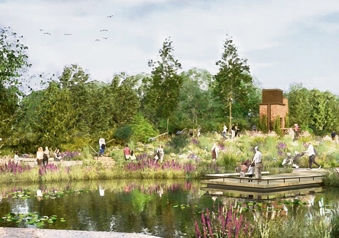 Elizabeth’s garden to open in heart of park Elizabeths garden