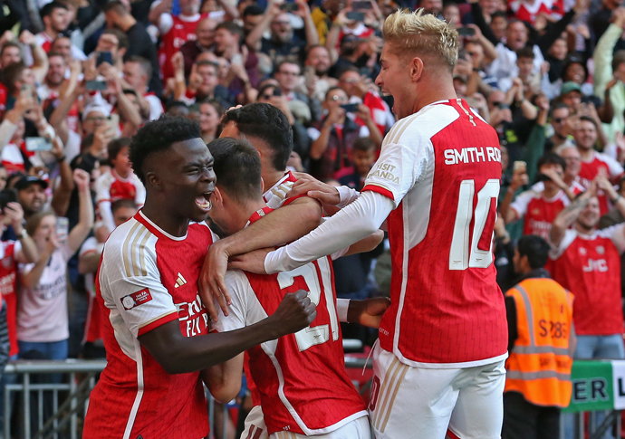 FA Community Shiled Final - Arsenal v Manchester City - Wembley Stadium