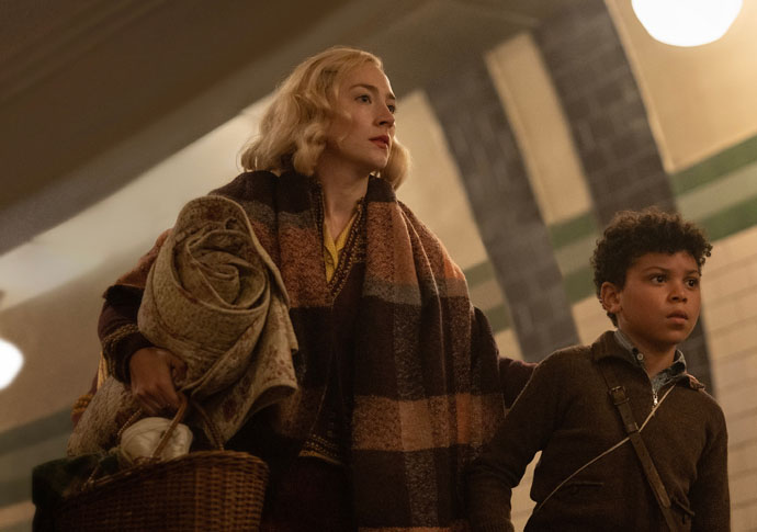 Saoirse Ronan and Elliott Heffernan in Blitz 2