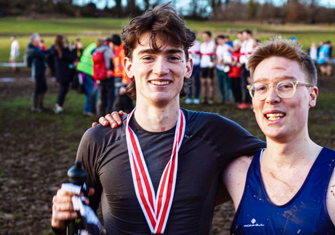 Flurry Grierson with his brother Kit