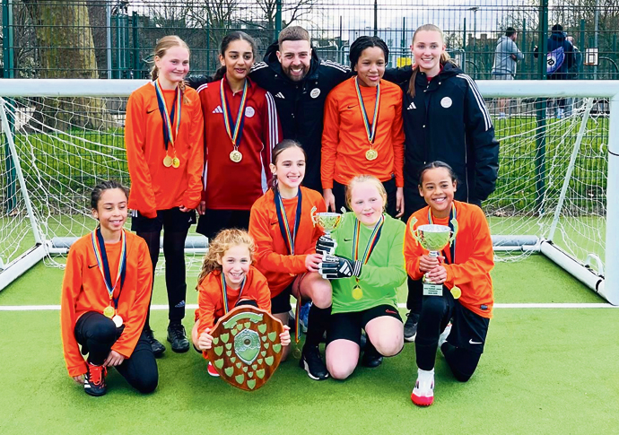 CSSA Winning Girls team Eleanor Palmer