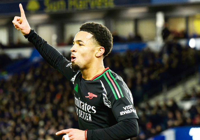 Young Gunners shine on the big stage Premier League - Brighton & Hove Albion, Arsenal FC - Falmer Stadium