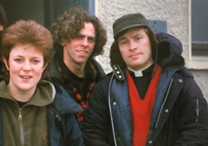 Lissa Evans_Declan Lowney and Ardal O'Hanlon