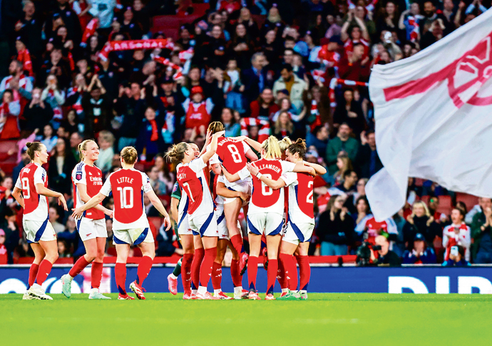 Barclay's Women's Super League, Arsenal Women vs Liverpool Women - Emirates Stadium