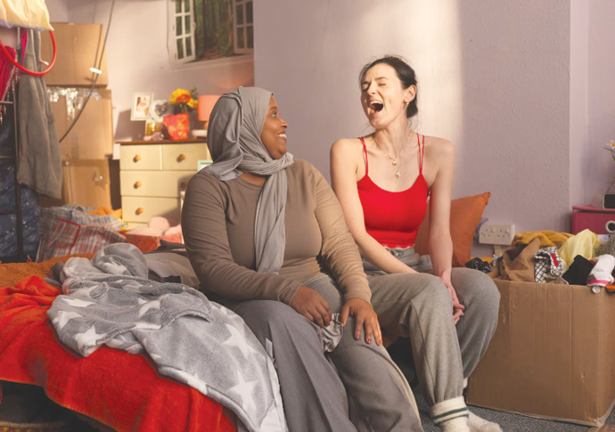 Lollipop: powerful film that deals with poverty and homelessness comes from director’s heart Lollipop_Idil Ahmed and Posy Sterling. Photograph- Tereza Cervenova-MetFilm