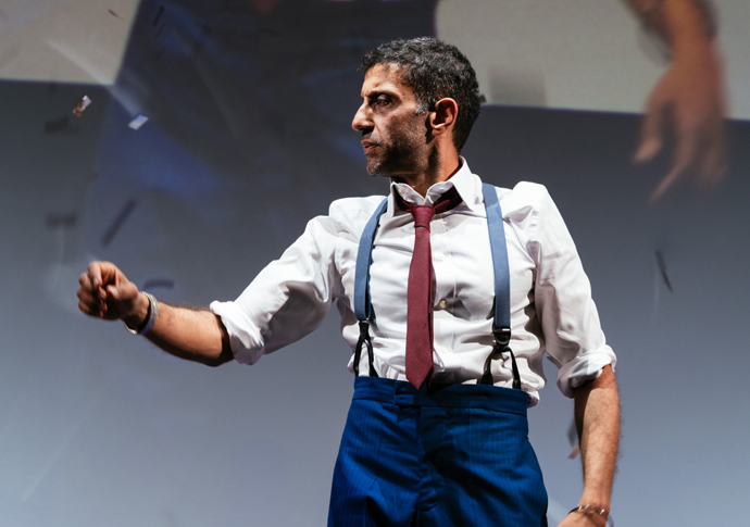 Adeel Akhtar (Angad) in The Estate at the National Theatre. Photographer Helen Murray_290