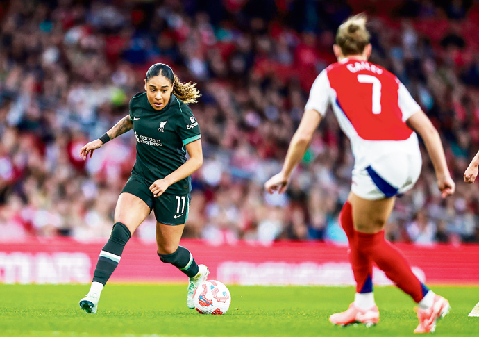 Barclay's Women's Super League, Arsenal Women vs Liverpool Women - Emirates Stadium