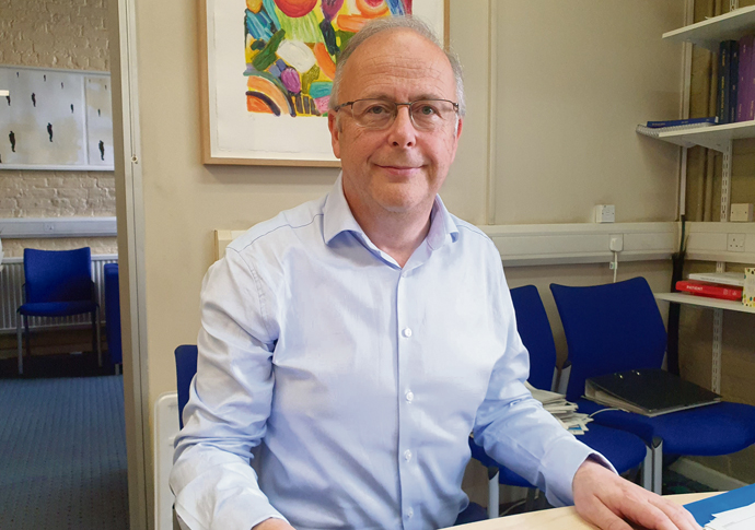 Hospital seeking new ‘funding models’ Professor Tim Orchard