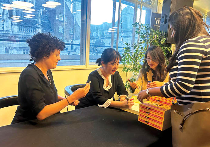 ‘I’m not popular in Japan, so I’m surprised to be in a bookshop in London’ Asako Yuzuki