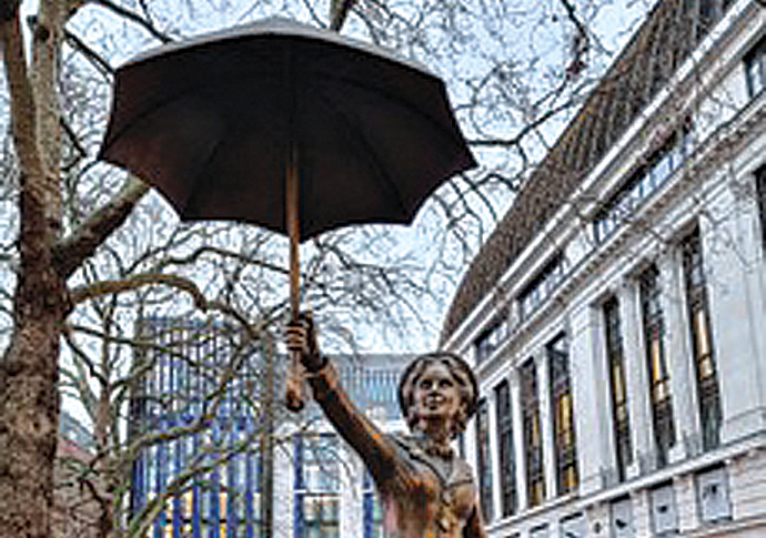 Still lives: the rapid rise of female statues in London Mary Poppins Credit Juliet Rix