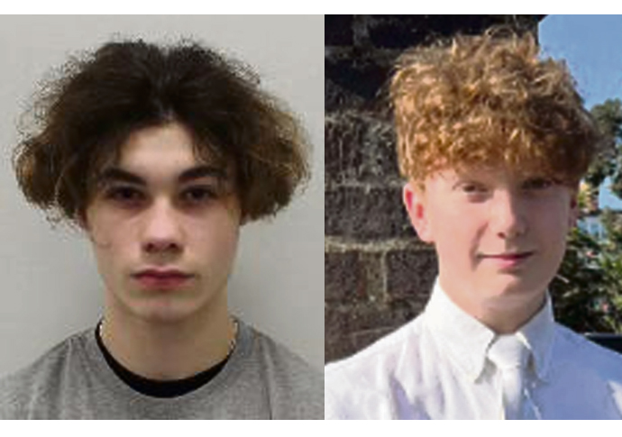 ‘No excuse for leaving home with a weapon’ Areece Lloyd-Hall (left) and Harry Pitman