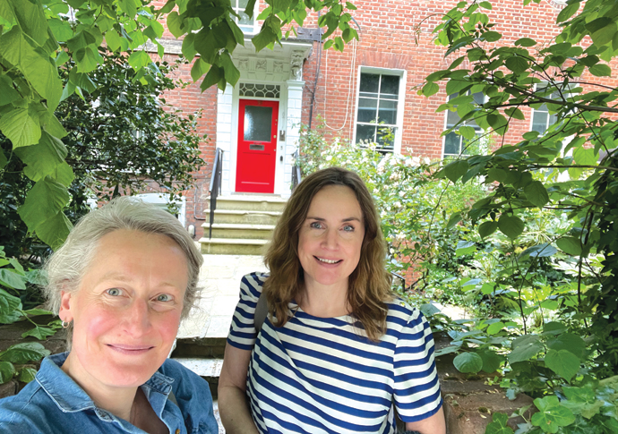 ‘There was this strange sense of magic that the Henrions left behind’ Harriet Atkinson and Sue Breakell